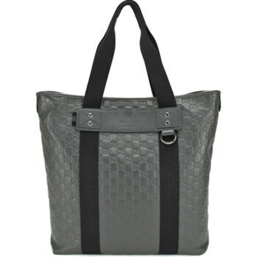 Gucci GG Parana Tote Bag gray leather shoulder bags handbags